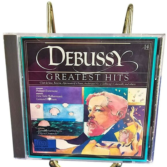 Debussy's Greatest Hits Audio Classical Music CD CBS Records MLK 39444 - Picture 1 of 4